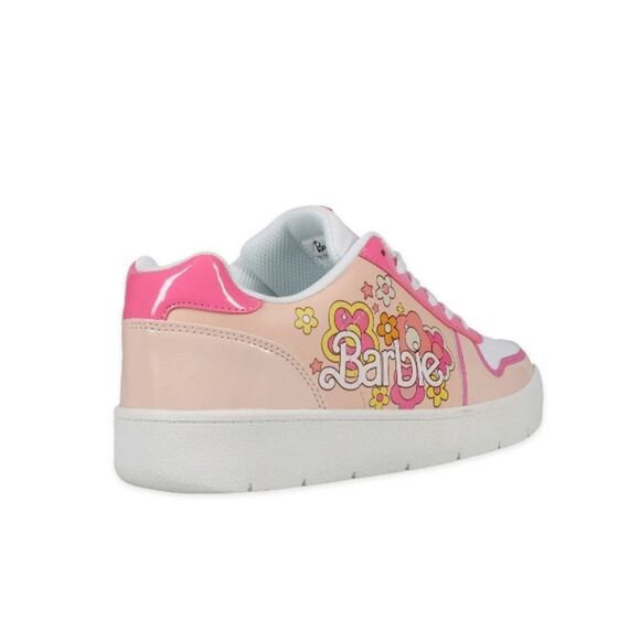 Women's Barbie by Mattel Pink Casual Active Sporty Court Sneaker Shoes Size 11 - Picture 11 of 14